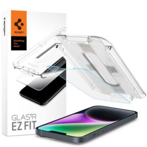 Protective glass Spigen - Spigen Glas.tR EZ Fit Tempered Glass for iPhone 13 / 13 Pro / 14 / 16e 