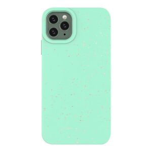 Aizmugurējais vāciņš Hurtel  Eco Case Case for iPhone 11 Pro Max Silicone Cover Phone Shell Mint 