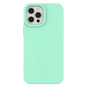 Aizmugurējais vāciņš Hurtel  Eco Case Case for iPhone 12 Pro Max Silicone Cover Phone Shell Mint 
