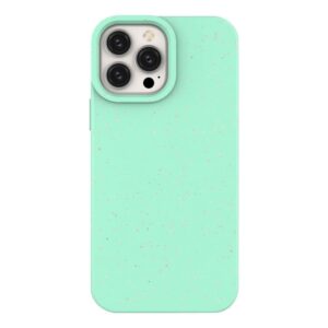 Aizmugurējais vāciņš Hurtel  Eco Case Case for iPhone 13 Pro Max Silicone Cover Phone Shell Mint 