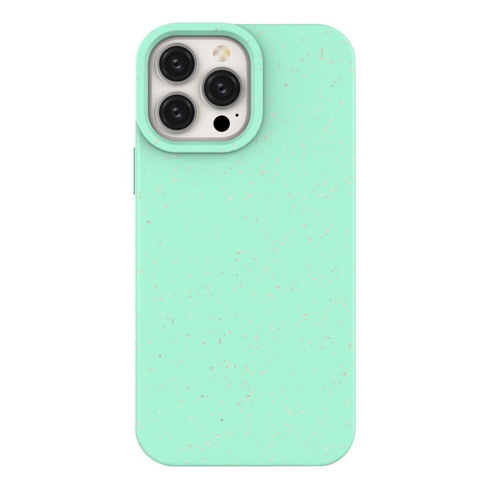 Aizmugurējais vāciņš Hurtel Eco Case Case for iPhone 13 Pro Max Silicone Cover Phone Shell Mint
