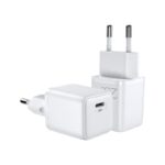 Adapteriai Joyroom  Joyroom fast wall charger USB Type C 25W 3A EU plug white (L-P251) 