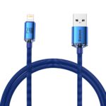 Kaabel Baseus  Baseus Crystal Shine Series cable USB cable for fast charging and data transfer USB Type A - Lightning 2.4A 1.2m blue (CAJY000003) 