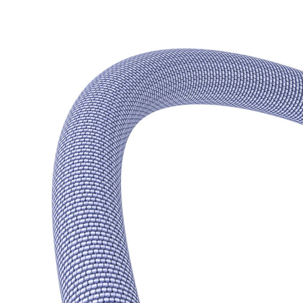 Cable Baseus Baseus Crystal Shine Series cable USB cable for fast charging and data transfer USB Type A - Lightning 2.4A 2m purple (CAJY000105)