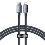 Kaabel Baseus  Baseus CAJY000201 Lightning - USB-C PD QC cable 20W 480Mb/s 1.2m - black 