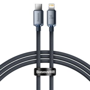 Cable Baseus  Baseus CAJY000201 Lightning - USB-C PD QC cable 20W 480Mb/s 1.2m - black 