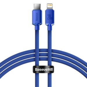 Cable Baseus  Baseus CAJY000203 Lightning - USB-C PD cable 20W 480Mb/s 1.2m - blue 