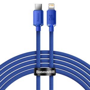 Cable Baseus  Baseus CAJY000303 Lightning - USB-C PD cable 20W 480Mb/s 2m - blue 