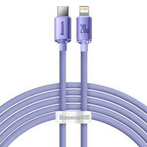Cable Baseus  Baseus CAJY000305 Lightning - USB-C PD cable 20W 480Mb/s 2m - purple 