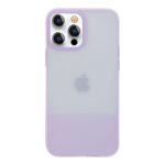 Back panel cover Kingxbar  Kingxbar Plain Series case cover for iPhone 13 Pro Max silicone cover purple 