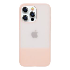 Aizmugurējais vāciņš Kingxbar  Kingxbar Plain Series case cover for iPhone 13 silicone cover pink 