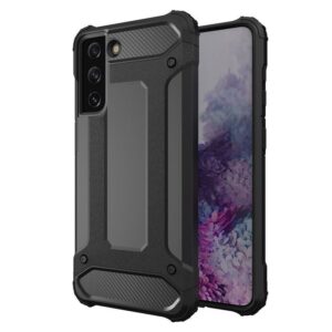 Aizmugurējais vāciņš Hurtel  Hybrid Armor Case Tough Rugged Cover for Samsung Galaxy S22+ (S22 Plus) black 