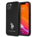 Nugarėlės dėklai U.S. Polo PU  US Polo USHCP13SUMHK iPhone 13 mini 5.4" black/black hardcase Horses Logo 