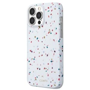Aizmugurējais vāciņš UNIQ  Uniq Coehl Terrazzo case for iPhone 13 Pro / iPhone 13 - white 