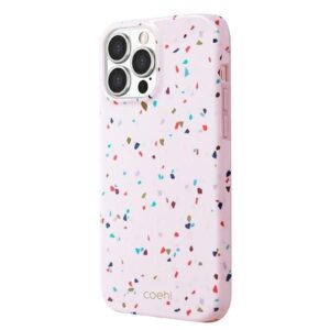 Aizmugurējais vāciņš UNIQ  Uniq Coehl Terrazzo case for iPhone 13 Pro / iPhone 13 - pink 