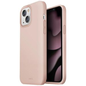 Nugarėlės dėklai UNIQ  Uniq Lino case for iPhone 13 - pink 