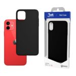 Back panel cover 3MK  Apple iPhone 12 Mini - 3mk Matt Case black 