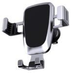 Auto turētājs Hurtel  Gravity smartphone car holder for air vent silver (YC08) 