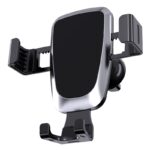 Automatinis laikiklis Hurtel  Gravity smartphone car holder, black air vent grille (YC08) 