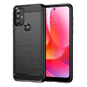 Aizmugurējais vāciņš Hurtel  Carbon Case Flexible case cover Motorola Moto G Power 2022 black 