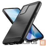 Чехол на заднюю панель Hurtel  Carbon Case Flexible cover for OnePlus Nord N200 5G black 