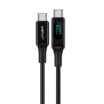 Kaabel Acefast  Acefast C6-03 Black USB-C - USB-C PD QC cable 100W 5A 480Mb/s 2m - black 