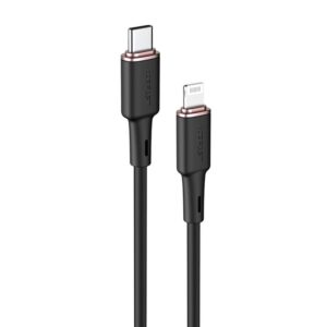 Cable Acefast  Acefast cable MFI USB Type C - Lightning 1.2m, 30W, 3A black (C2-01 black) 
