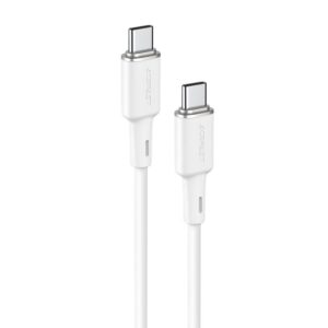 Cable Acefast  Acefast C2-03-CC USB-C - USB-C PD QC cable 60W 3A 480Mb/s 1.2m - white 