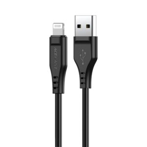Cable Acefast  Acefast cable MFI USB - Lightning 1.2m, 2.4A black (C3-02 black) 