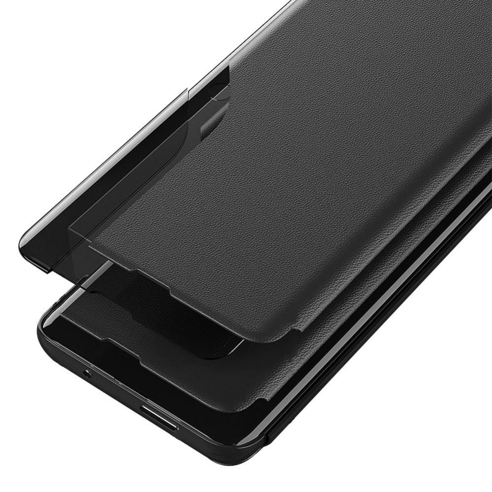 Tagakaaned Hurtel - Eco Leather View Case elegant case with flip cover and stand function Xiaomi Redmi Note 11 Pro+ 5G (China) / 11 Pro 5G (China) / Mi11i HyperCharge / Poco X4 NFC 5G black