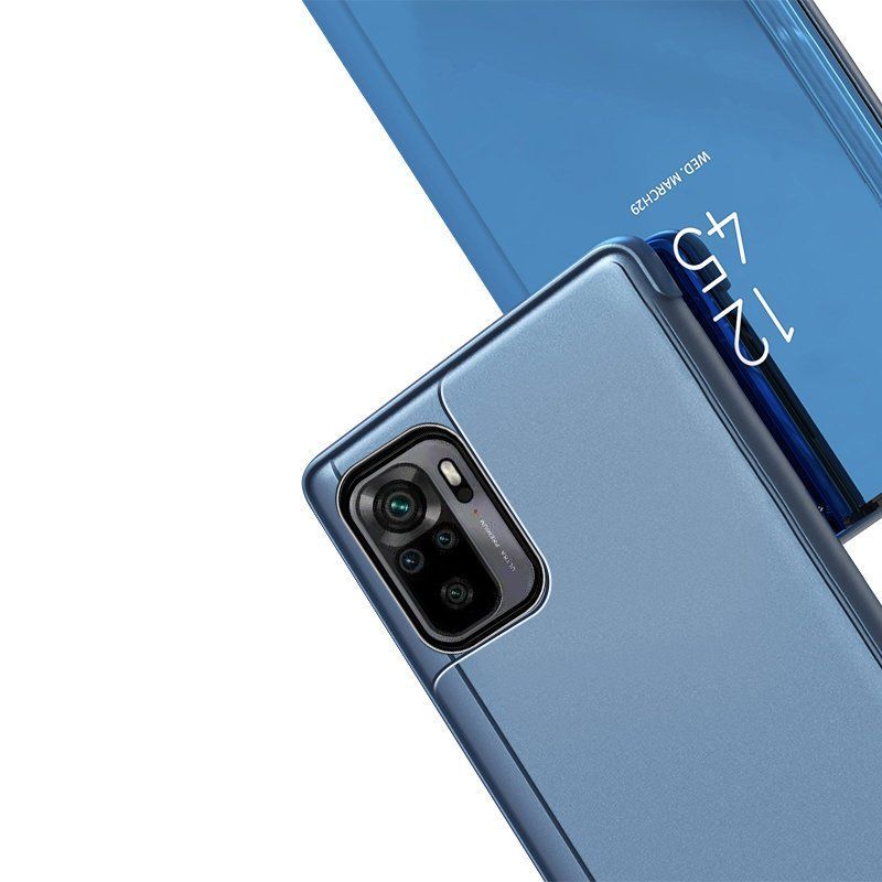 Back panel cover Hurtel Clear View Case flip case Xiaomi Redmi Note 11 Pro+ 5G (China) / 11 Pro 5G (China) / Mi11i HyperCharge / Poco X4 NFC 5G blue