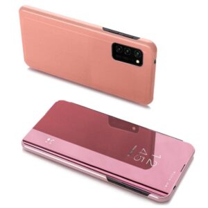 Aizmugurējais vāciņš Hurtel  Clear View Case for Samsung Galaxy A03s (166.5) pink 