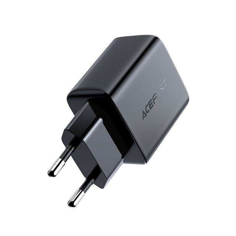 Adapteris Acefast Acefast fast USB Type C 20W Power Delivery charger black (A1 EU black)