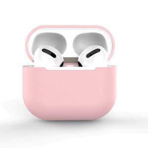 Aizmugurējais vāciņš Hurtel - Case for AirPods 2 / AirPods 1 Silicone Soft Earphone Cover Pink (Case C) 