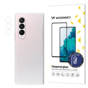 Protective glass Wozinsky - Wozinsky Camera Glass 9H tempered glass for all camera Samsung Galaxy Z Fold 3 camera 