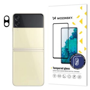 Apsauginiai stiklai Wozinsky  Wozinsky Full Camera Glass 9H Full Camera Tempered Glass for Samsung Galaxy Z Flip 3 