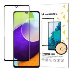 Apsauginiai stiklai Wozinsky  Wozinsky Super Tough Full Glue Tempered Glass Full Screen With Frame Case Friendly Samsung Galaxy A33 5G Black 