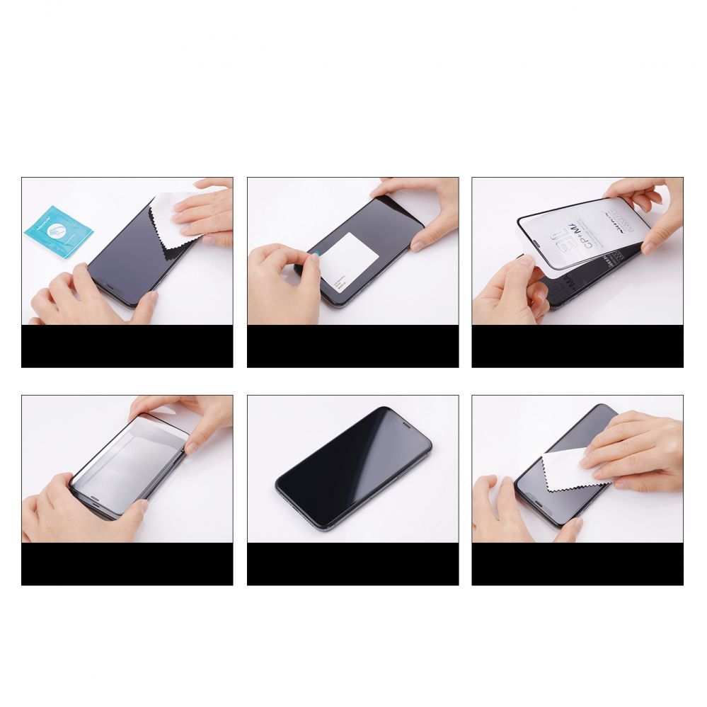 Protective glass Nillkin Nillkin CP+PRO ultra-thin tempered glass for the entire screen with a 0.2 mm frame 9H Xiaomi Redmi 10 black