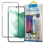 Kaitseklaasid Bestsuit - Bestsuit 3D Edge Nano Flexi Glass Glass Film Full Screen Tempered Glass With Frame For Samsung Galaxy S22 + (S22 Plus) Transparent 