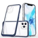 Tagakaaned Hurtel  Clear 3in1 case for iPhone 11 Pro Max blue frame gel cover 