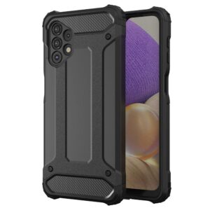 Aizmugurējais vāciņš Hurtel  Hybrid Armor Case Tough Rugged Cover for Samsung Galaxy A73 black 