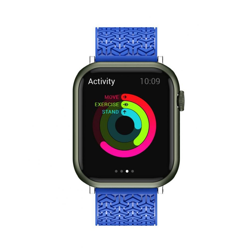 Aizmugurējais vāciņš Hurtel Watch Strap Y bracelet for Apple Watch 42 / 44 / 45 mm - blue