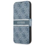 Back panel cover Guess  Guess GUBKP13S4GDBL iPhone 13 mini 5.4" blue/blue book 4G Stripe