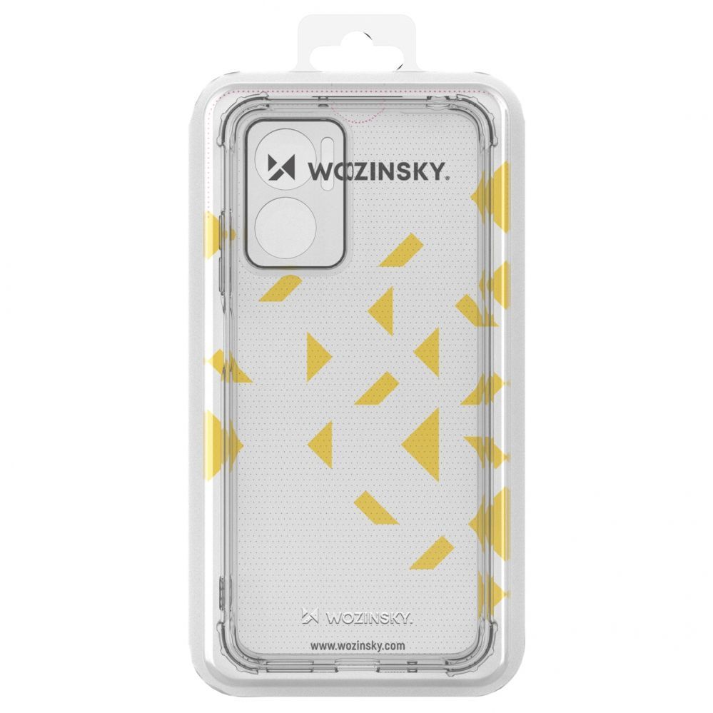 Back panel cover Wozinsky Wozinsky Anti Shock Armored Case for Xiaomi Redmi 10 transparent
