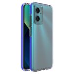 Nugarėlės dėklai Hurtel  Spring Case cover gel cover with a colored frame for Xiaomi Redmi 10 dark blue 