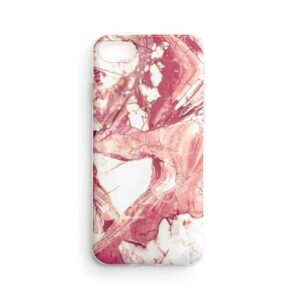 Back panel cover Wozinsky  Wozinsky Marble TPU cover gel marble for Samsung Galaxy A03s (166.5) pink 