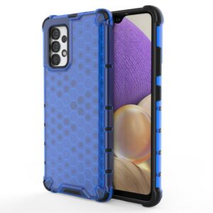 Aizmugurējais vāciņš Hurtel  Honeycomb case armored cover with a gel frame for Samsung Galaxy A03s (166.5) blue 