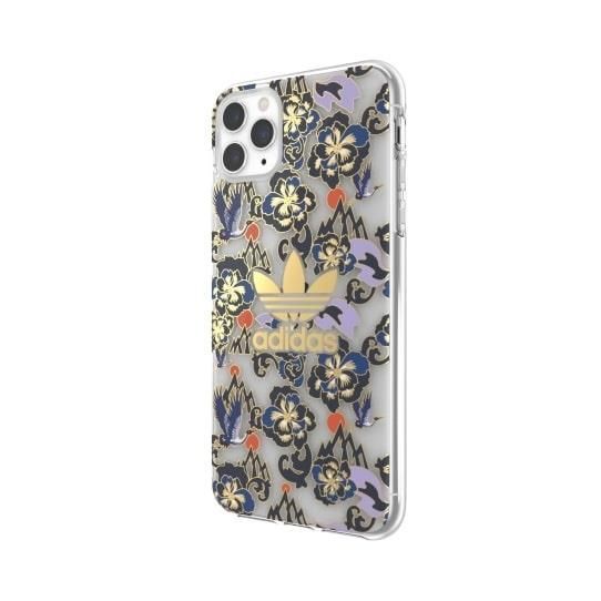 Aizmugurējais vāciņš Adidas Adidas OR Clear Case CNY AOP iPhone 11 Pro Max złoty/gold 37773