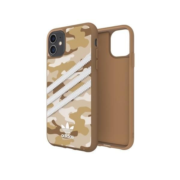 Tagakaaned Adidas Adidas OR Moulded Case CAMO WOMAN iPhone 11 Pro brązowy/brown 36373