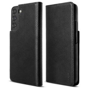 Tagakaaned Ringke  Ringke Folio Signature Flip Leather Case for Samsung Galaxy S22 + (S22 Plus) Black (FSS118R262) 
